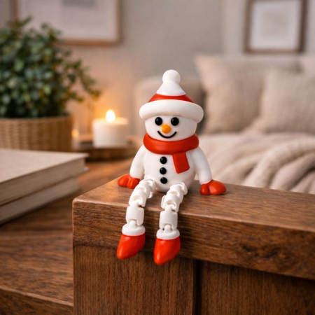 Decoratiuni - Omulet de zapada cu picioarele articulate