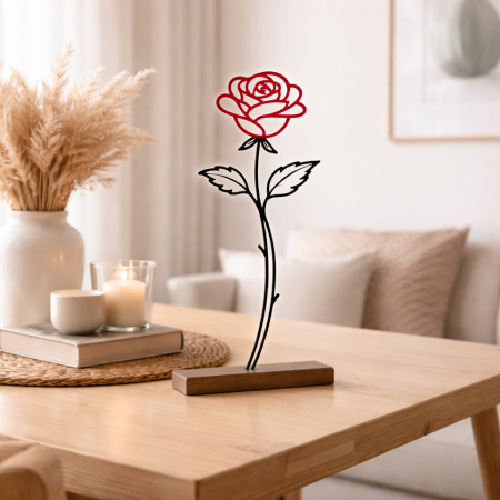 Rose – Decorațiune Florală Modernă 3D [1]