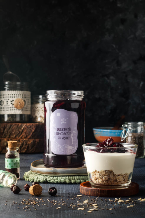 Dulceață de coacăze negre cu vișine [2]