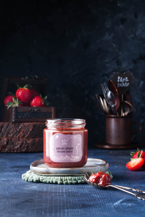 Gem de căpșuni fără zahăr [2]