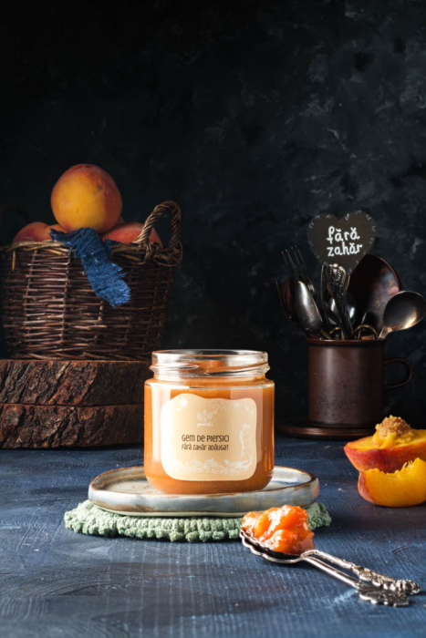 Gem de piersici fără zahăr [2]