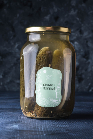 Murături în saramură - Castraveți murați în saramură