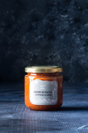 Muștaruri și sosuri - Chutney de morcovi cu ghimbir și portocale