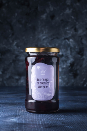 Gemuri si dulceturi - Dulceață de coacăze negre cu vișine
