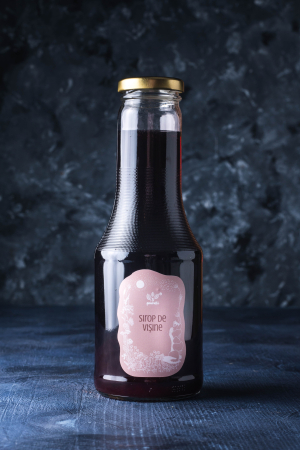 Siropuri - sirop de visine 3 generatii artizanal producator local fara conservanti fara coloranti