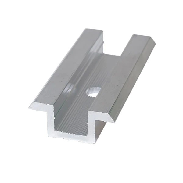 Sisteme de prindere-fixare - Keno Clema de mijloc fixare panou Keno K-05, 25 x 36 x 50 mm, aluminiu
