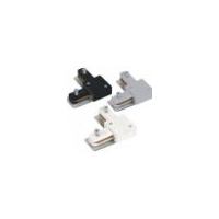 Iluminat interior - Conector pentru sina de iluminat 4LED TRK1008-BK, negru