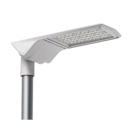 Iluminat exterior - Corp de iluminat stradal LED 4LED Dresden DRD55NW-S, 55W, 4000K alb neutru, gri