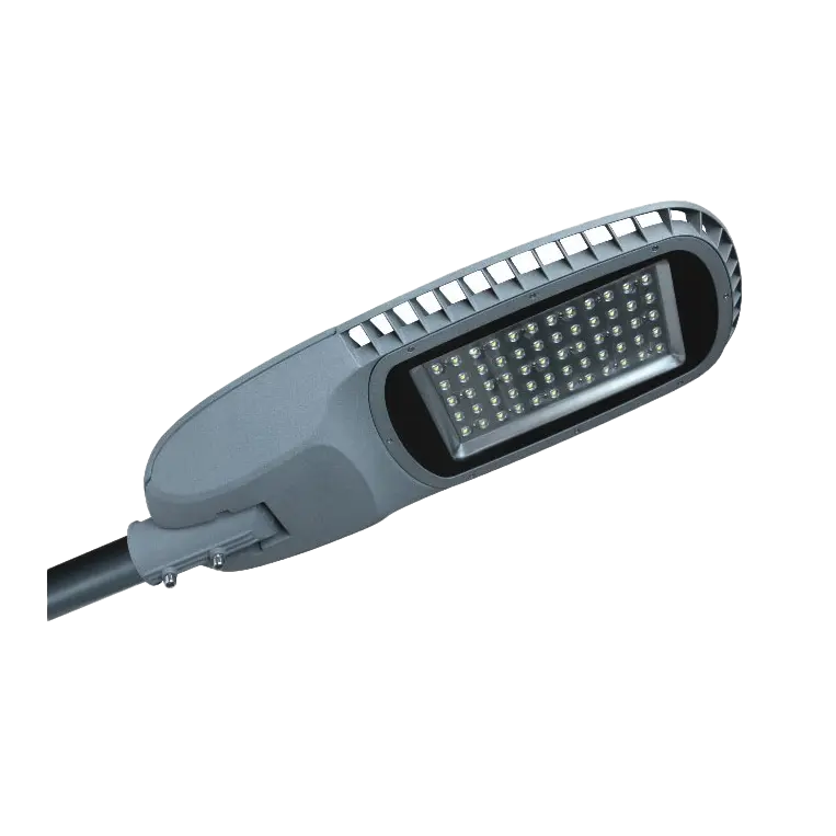Iluminat exterior - Corp de iluminat stradal LED 4LED Monaco MN75WW-S, 75W, 3000K alb cald, gri
