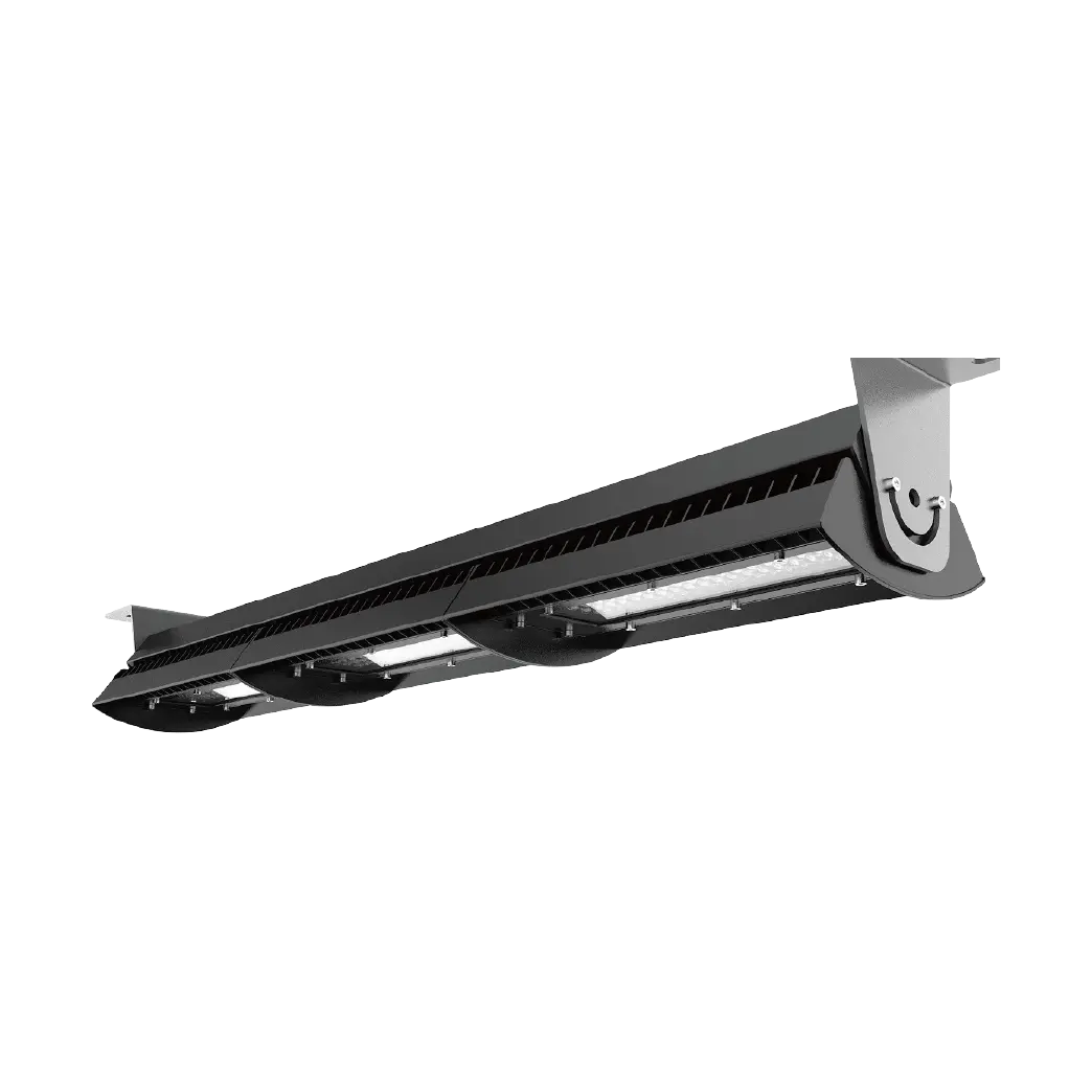 Iluminat industrial - Corp industrial LED liniar 4LED Ter TR200W-BK, 200W, 6500K alb rece, negru