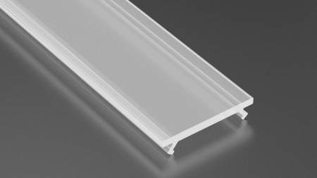 Benzi LED si profile - Dispersor pentru profil de aluminiu 4LED W-K2900-MR, 6500K alb rece