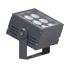 Iluminat exterior - Proiector LED arhitectural 4LED Julius JUL36WW-BK, 36W, 3000K alb cald, negru