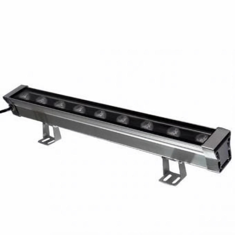 Iluminat exterior - Proiector LED arhitectural liniar 4LED XL-018-AW-W-02, 18W, 6500K alb rece, unghi 25 grade, alb