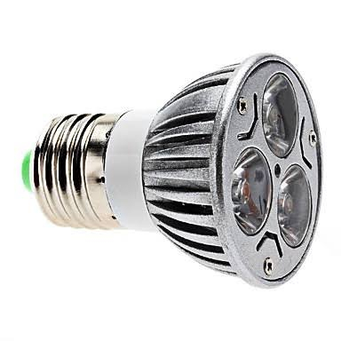 Surse de lumina LED - Spot LED 4LED GU5.3 MR16-E27-30SMD3528, 3000K alb cald