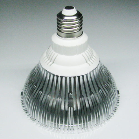 Surse de lumina LED - Spot LED 4LED PAR38-E27-12x1W, 12W, 6500K alb rece