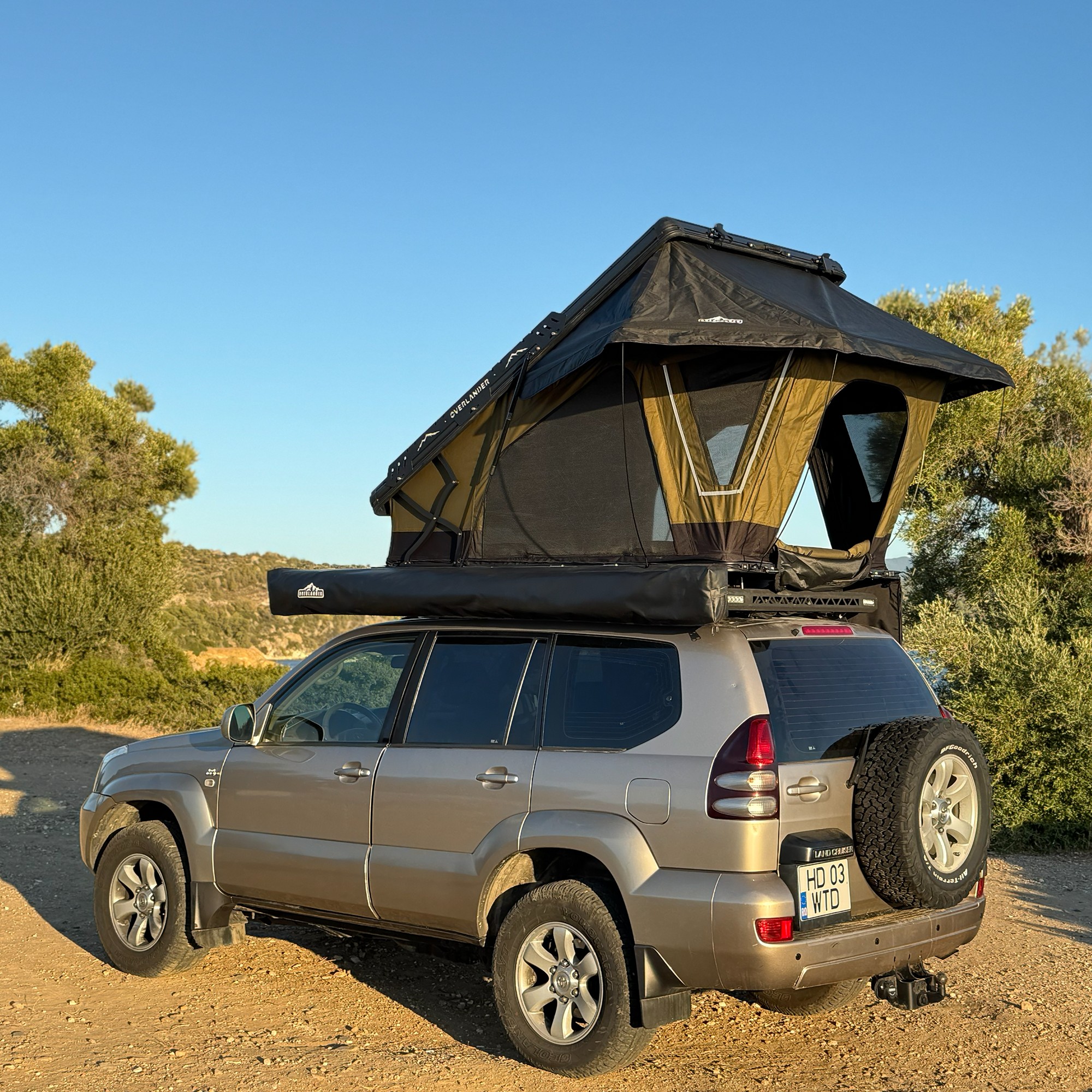 Setup Overlanding Toyota Land Cruiser J120