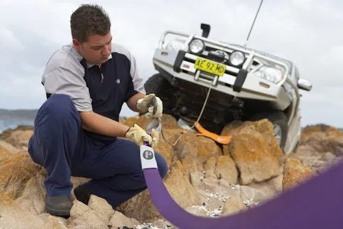 Șufă prelungire troliu ARB 4.5 tone - 20 m x 55 mm [2]