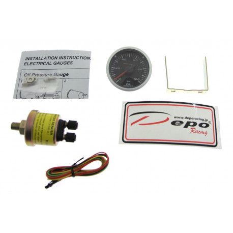 Ceas indicator presiune ulei 52 mm DEPO RACING [2]
