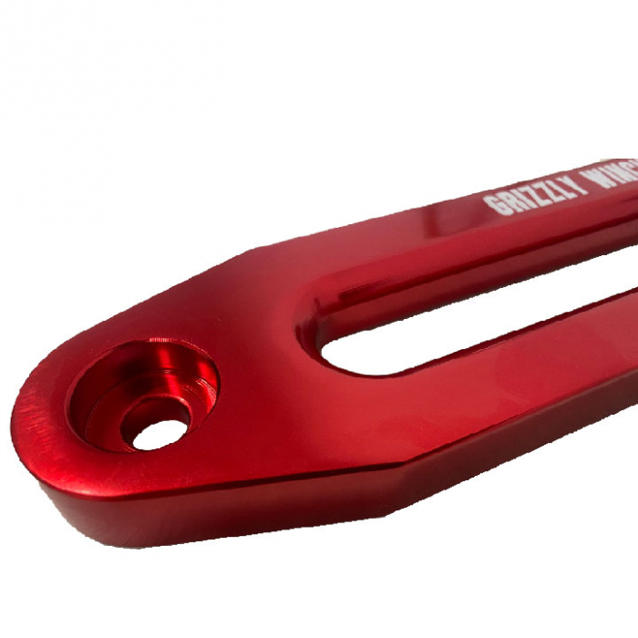 Fantă troliu universală roșie 25 cm GRIZZLY WINCH [3]