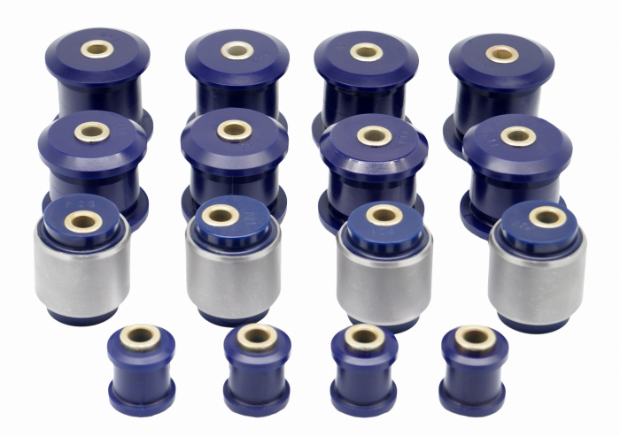 Kit bucșe poliuretan metalice cu corectie caster Suzuki Jimny 1998-2018 [1]