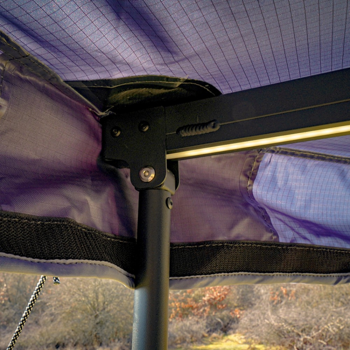 Marchiză auto OVERLANDER 2.4 m 180 grade cu LED [17]