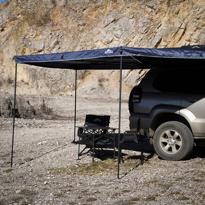 Marchiză auto OVERLANDER 2.5 m 270 grade cu LED - partea dreaptă [9]