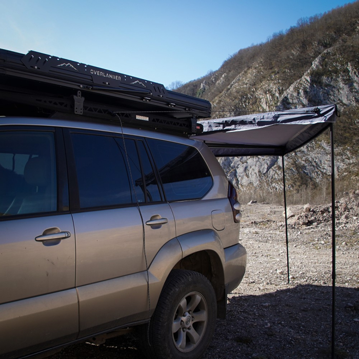 Marchiză auto OVERLANDER 2.5 m 270 grade cu LED - partea dreaptă [10]