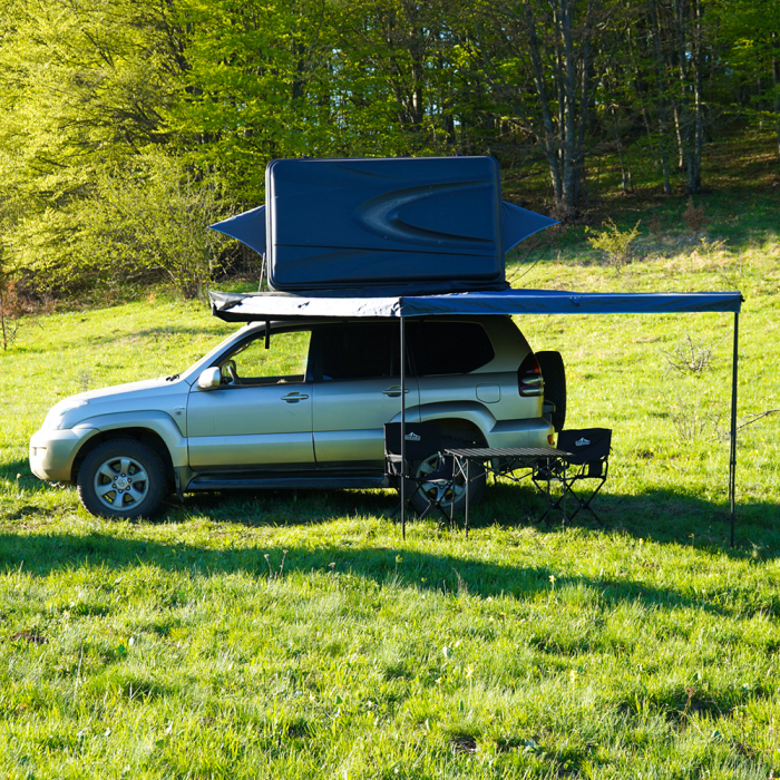 Marchiză auto OVERLANDER 2.5 m 270 grade cu LED - partea stângă [4]