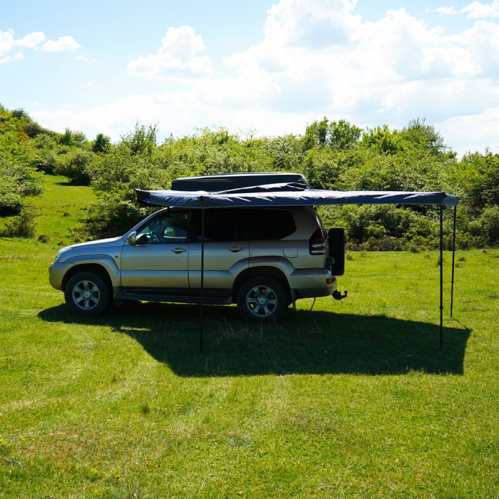 Marchiză auto OVERLANDER 2.5 m 270 grade cu LED - partea stângă [6]