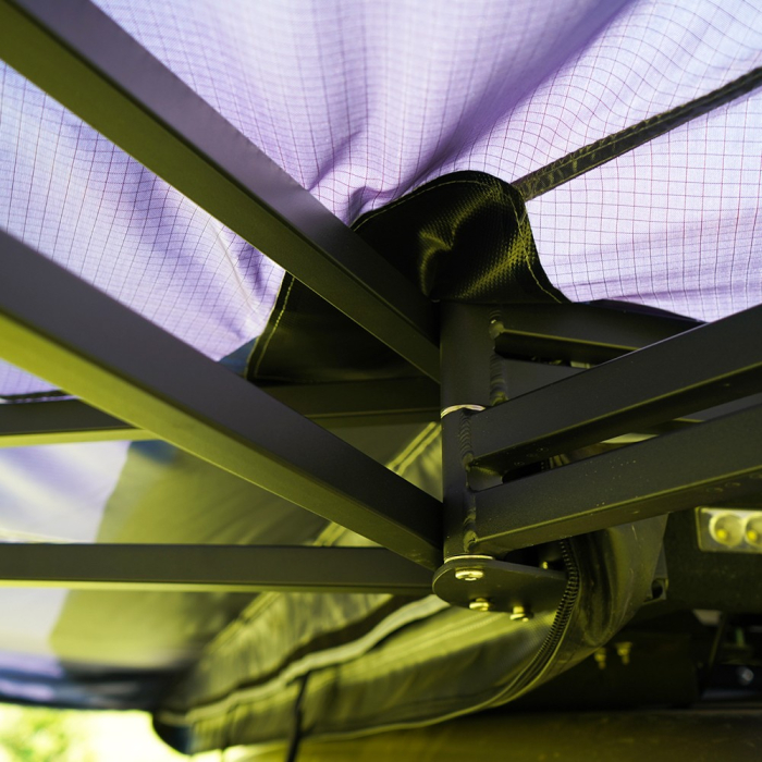 Marchiză auto OVERLANDER 2.5 m 270 grade cu LED - partea stângă [29]