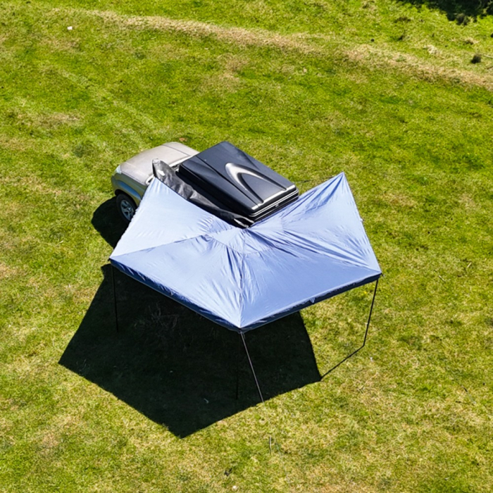 Marchiză auto OVERLANDER 2.5 m 270 grade cu LED - partea stângă [2]