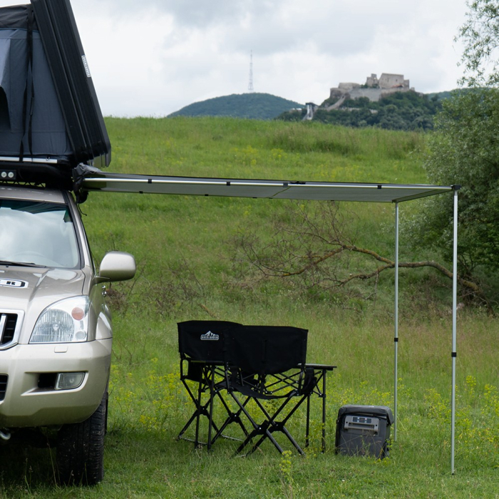 Marchiză auto OVERLANDER 2.5x2.5 m cu husă PVC [9]