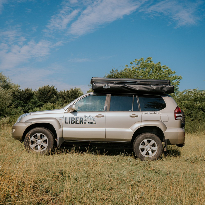 Marchiză auto OVERLANDER 2 m 270 grade cu LED - partea stângă [3]