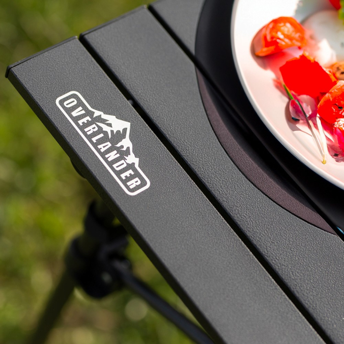 Masă camping pliabilă și reglabilă OVERLANDER cu husă [7]