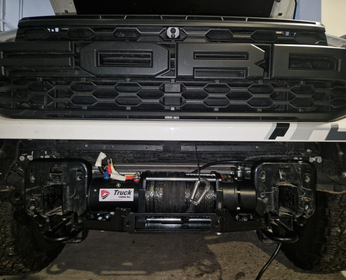 Placă troliu dedicată Ford Ranger Raptor 2023+ [2]