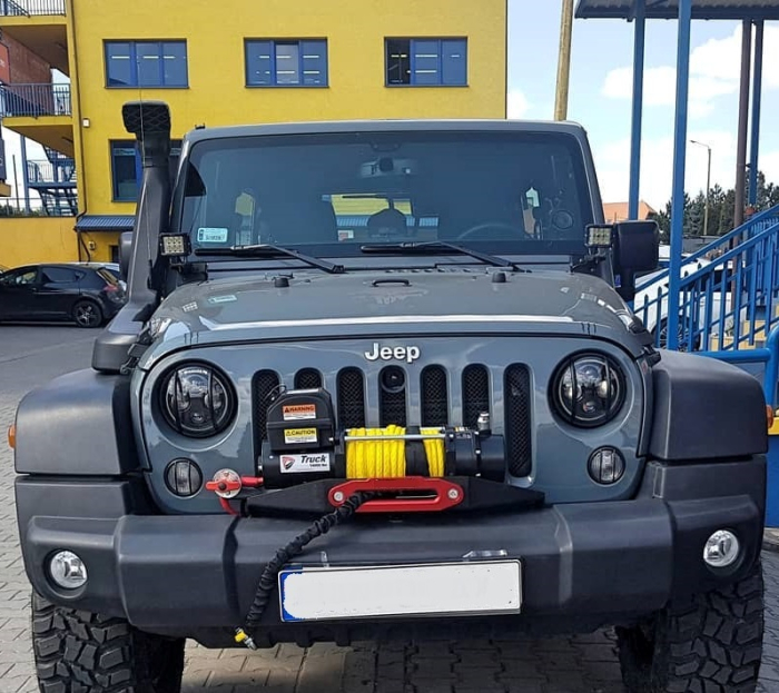Placă troliu dedicată Jeep Wrangler JK / JL - montaj deasupra bării [3]