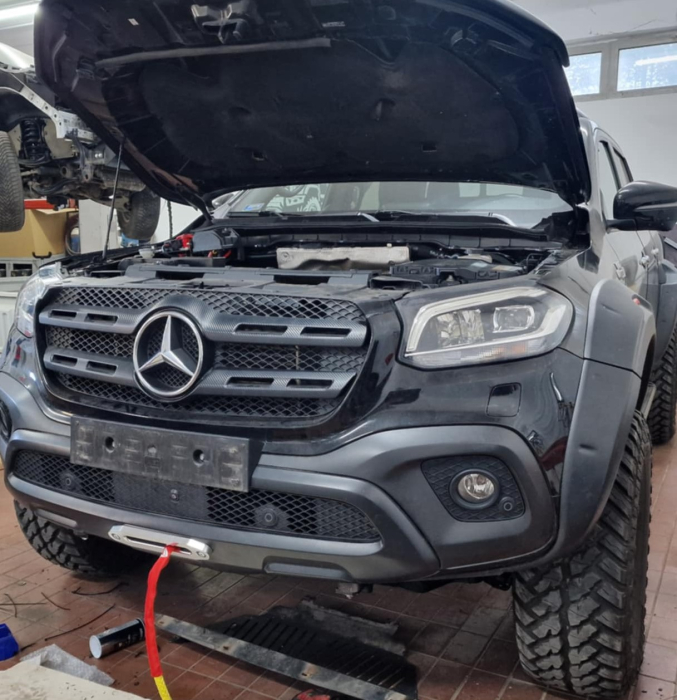 Placă troliu dedicată Mercedes X Class 2017+ [5]