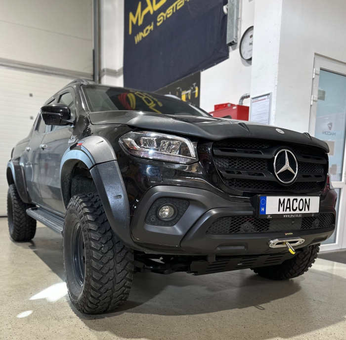 Placă troliu dedicată Mercedes X Class 2017+ [4]