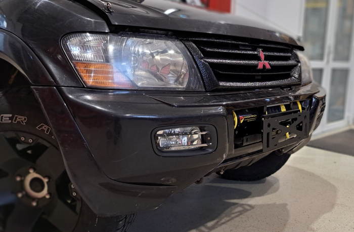Placă troliu dedicată Mitsubishi Pajero III [4]