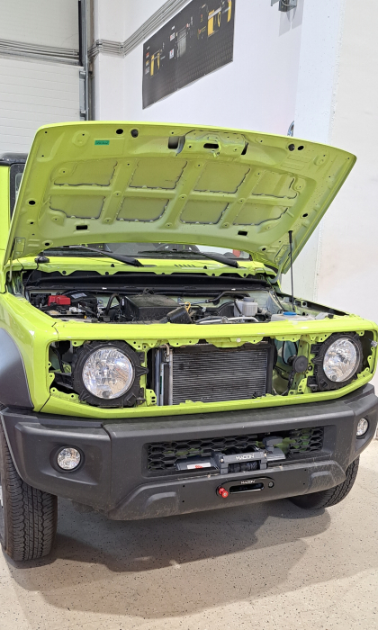 Placă troliu dedicată Suzuki Jimny 2018+ - montaj în bară - pentru troliu 12000 lbs [5]