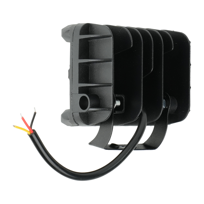 Proiector LED patrat 60W cu stroboscop galben - 12-24V [2]