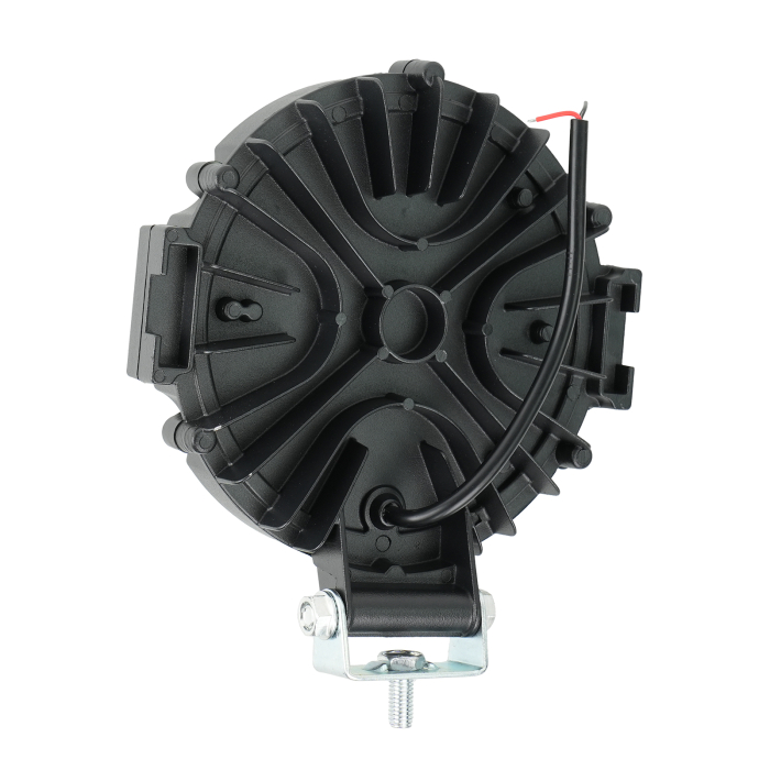 Proiector LED rotund 45W - carcasa neagra - 12-24V [2]