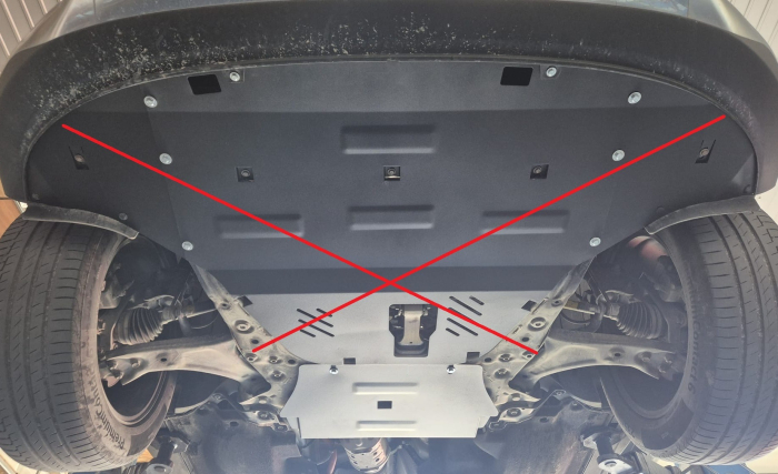 Scut catalizator Hyundai Santa Fe 2018-2023 - Oțel 2 mm [8]