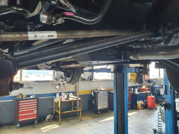 Scut clapetă Dacia Duster din Aluminiu 2021-2024 - Aluminiu 4 mm [6]