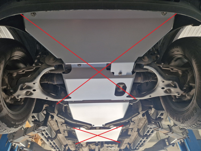 Scut cutie de viteză automată Ford Ranger 2023-2026 - Oțel 3 mm [5]