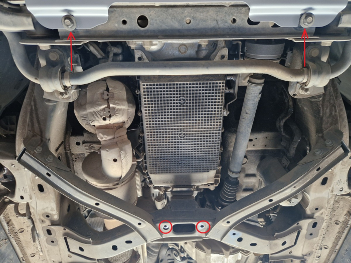 Scut cutie de viteză automată Ford Ranger 2023-2026 - Oțel 3 mm [4]