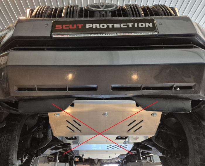 Scut cutie de viteză din aluminiu Toyota 4Runner 2002-2009 - Aluminiu 4 mm [8]