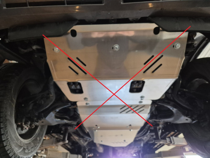 Scut cutie de viteză din aluminiu Toyota 4Runner 2002-2009 - Aluminiu 4 mm [7]