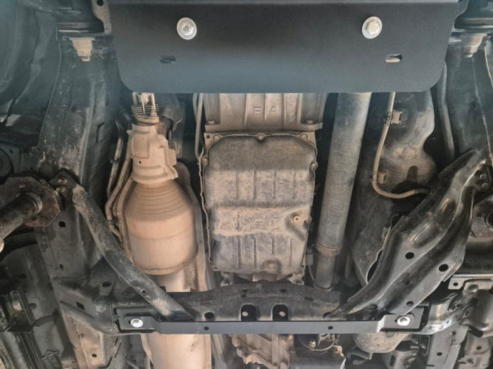 Scut cutie de viteză din aluminiu Toyota Land Cruiser J120 2002-2009 - Aluminiu 4 mm [5]