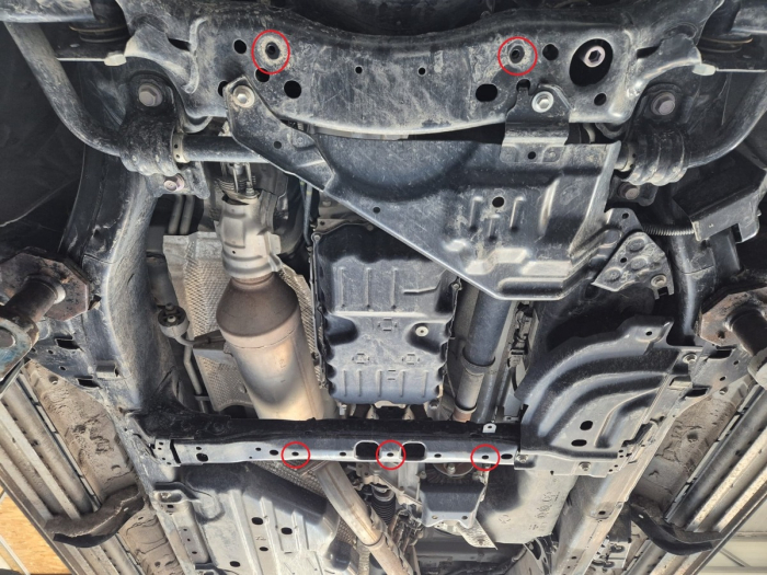 Scut cutie de viteză din aluminiu Toyota Land Cruiser J250 2024-2026 - Aluminiu 4 mm [4]